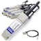 Add-On Addon Dell Dac-Qsfp-4Sfp-10G-2M To Intel Xdacbl2M Compatible ADD-QDESIN-PDAC2M - alternate 1